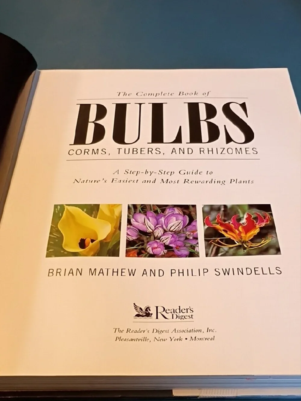 The Complete Book of Bulbs — Black Cover